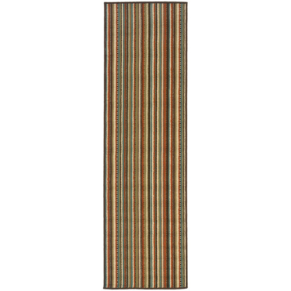 Andover Mills™ Brendel Green/ Blue Indoor/Outdoor Rug & Reviews Wayfair